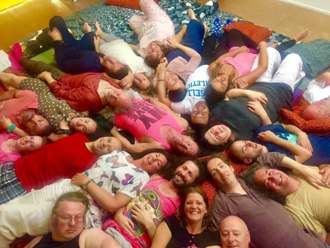 Cuddle party with Monique Darling and Peter Peterson, tantra workshop